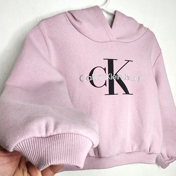 Calvin Klein Pink Toddler Hoddie Size 4T - Picture 7 of 8